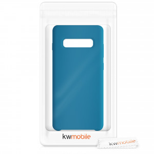 Husa pentru Samsung Galaxy S10 Plus, Silicon, Albastru, 49028.224 - Img 6