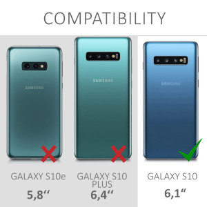 Husa pentru Samsung Galaxy S10, Silicon, Verde, 47732.166 - Img 6