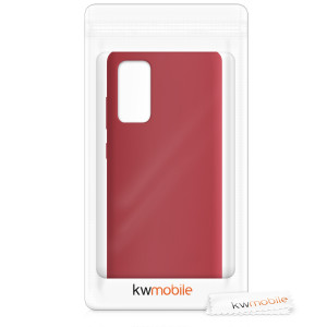 Husa pentru Samsung Galaxy S20 FE, Silicon, Rosu, 53605.208 - Img 7