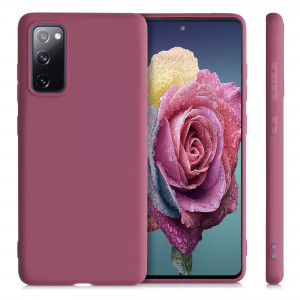 Husa pentru Samsung Galaxy S20 FE, Silicon, Roz, 53604.167 - Img 2