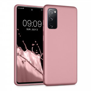 Husa pentru Samsung Galaxy S20 FE, Silicon, Roz, 53930.31, kwmobile - Img 1