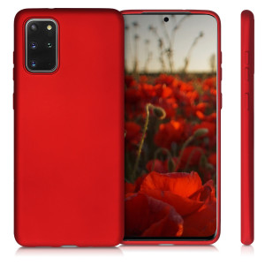 Husa pentru Samsung Galaxy S20 Plus, Silicon, Rosu, 51220.36 - Img 2