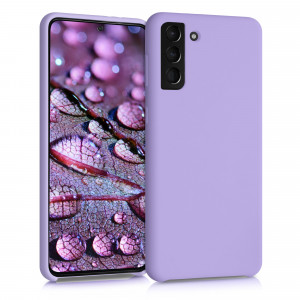 Husa pentru Samsung Galaxy S21 Plus, Silicon, Mov, 54066.108 - Img 1