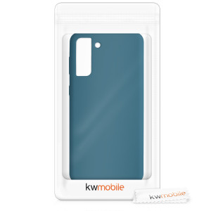 Husa pentru Samsung Galaxy S21 Plus, Silicon, Verde, 54066.57 - Img 7