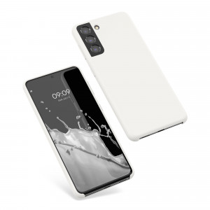 Husa pentru Samsung Galaxy S21, Silicon, Alb, 54056.48 - Img 2