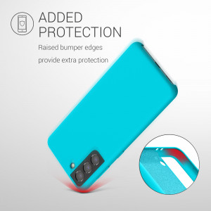 Husa pentru Samsung Galaxy S21, Silicon, Albastru, 54056.205 - Img 6