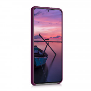 Husa pentru Samsung Galaxy S21, Silicon, Violet, 54056.187 - Img 3