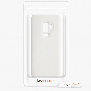 Husa pentru Samsung Galaxy S9 Plus, Silicon, Alb, 44183.48, kwmobile - Img 6