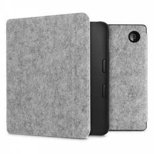 Husa pentru Tolino Vision 6, Textil, Gri, kwmobile, 56602.25 - Img 1