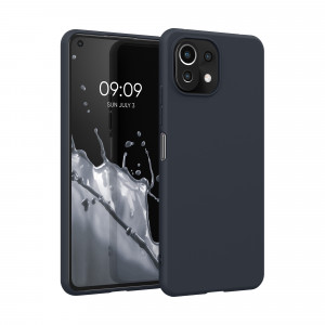 Husa pentru Xiaomi Mi 11 Lite 5G, Silicon, Albastru, 54726.186, kwmobile - Img 1