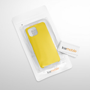 Husa pentru Xiaomi Mi 11 Lite 5G, Silicon, Galben, 54730.165, kwmobile - Img 7
