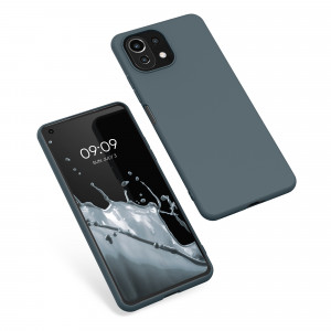 Husa pentru Xiaomi Mi 11 Lite 5G, Silicon, Gri, 54726.202 - Img 2