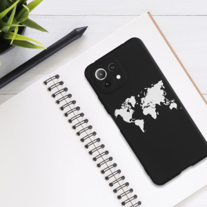 Husa pentru Xiaomi Mi 11 Lite 5G, Silicon, Negru, 55094.02 - Img 3