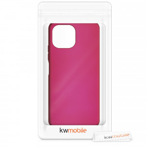 Husa pentru Xiaomi Mi 11 Lite 5G, Silicon, Roz, 54727.65, kwmobile - Img 7