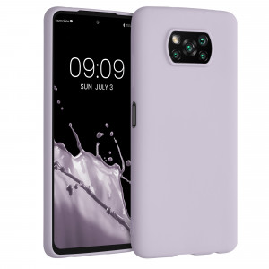 Husa pentru Xiaomi Poco X3 NFC / Poco X3 Pro, Silicon, Mov, 53482.108, kwmobile - Img 1