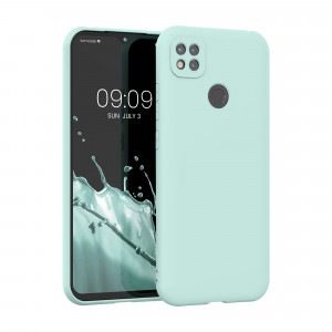 Husa pentru Xiaomi Redmi 9C, Silicon, Verde, 56565.200, kwmobile - Img 1