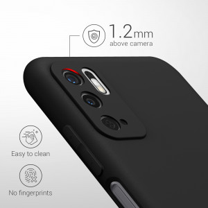 Husa pentru Xiaomi Redmi Note 10 5G, Silicon, Negru, 54947.47 - Img 4