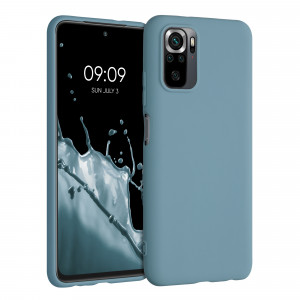 Husa pentru Xiaomi Redmi Note 10 / Redmi Note 10S, Silicon, Verde, 54541.207, kwmobile - Img 1