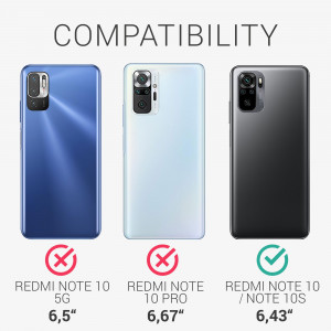 Husa pentru Xiaomi Redmi Note 10 / Redmi Note 10S, Silicon, Verde, 54541.207, kwmobile - Img 5