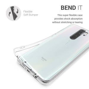 Husa pentru Xiaomi Redmi Note 8 Pro, Silicon, Transparent, 50241.03 - Img 3