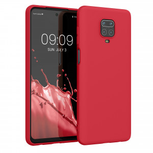 Husa pentru Xiaomi Redmi Note 9S / Redmi Note 9 Pro / Redmi Note 9 Pro Max, Silicon, Rosu, 52140.229, kwmobile - Img 1