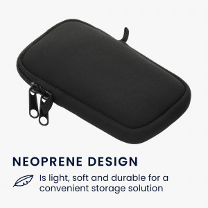 Husa Universala Kwmobile marime M - 5,5 inch, Neopren, Negru, 58700.2.01 - Img 6