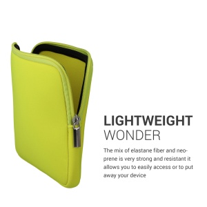 Husa Universala Kwmobile pentru eBook Reader de 7 inch, Verde, Neopren, KWM0000151W009C - Img 3