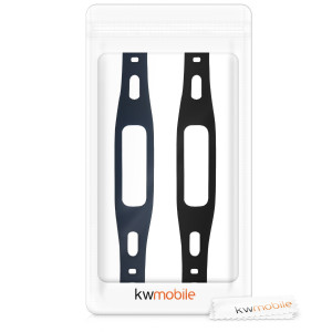 Set 2 Curele pentru Honor Band 3e, kwmobile, Silicon, Albastru / Negru, 47317.17 - Img 7