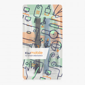Set 2 Curele pentru Honor Band 5/Band 4, Kwmobile, Negru/Albastru, Silicon, 59596.02 - Img 8