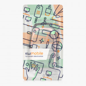 Set 2 Curele pentru Samsung Galaxy Fit 2, Kwmobile, Negru/Roz, Silicon, 53962.10 - Img 8