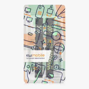 Set 2 curele pentru Xiaomi Mi Watch Lite/Redmi Watch, Kwmobile, Multicolor, Silicon, 54831.06 - Img 8