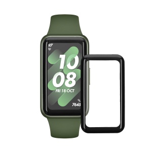 Set 2 Folii de protectie Kwmobile pentru Huawei Band 8, Transparent/Negru, Polimer, KWM000024VR001C - Img 2