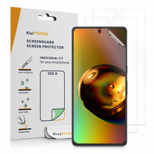 Set 3 folii de protectie Kwmobile pentru Google Pixel 7, Fata, Polimer, 59362.1 - Img 1