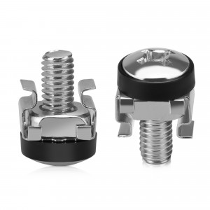 Set 50 Suruburi, piulite si saibe M6 cu instrument pentru extractie, Kwmobile, Argintiu, Metal, 51862.35.50 - Img 7