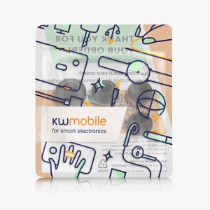 Set 6 Varfuri de schimb Kwmobile pentru JBL Tune Buds, Negru, Silicon, KWM0000256A001C - Img 5