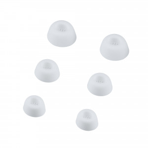 Set 6 Varfuri de schimb pentru casti Huawei FreeBuds Pro, Kwmobile, Alb, Silicon, 54779.02 - Img 4