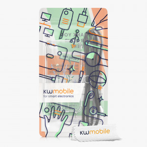 Bumper kwmobile pentru Apple iPhone SE 3/iPhone 8/iPhone 7, Silicon, Multicolor/Transparent, 48478.13 - Img 6