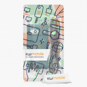 Bumper kwmobile pentru Google Pixel 7, Silicon, Verde, 59966.78 - Img 6