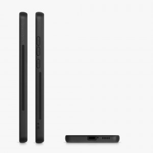 Bumper kwmobile pentru Xiaomi Mi 9T Pro/Redmi K20 Pro, Lemn, Maro/Negru, 51678.02 - Img 5