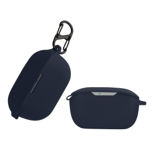 Husa Casti Kwmobile pentru JBL WAVE BUDS, Albastru inchis, Silicon, KWM000018FB003C - Img 1