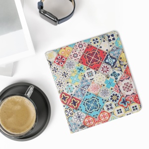 Husa cu buzunar Kwmobile pentru Onyx Boox Leaf 2, Multicolor, Piele ecologica, KWM000023PT004C - Img 7