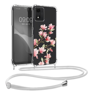 Husa Kwmobile cu jnur pentru Motorola Moto E13, Multicolor, Silicon, KWM000019ZF003C - Img 1