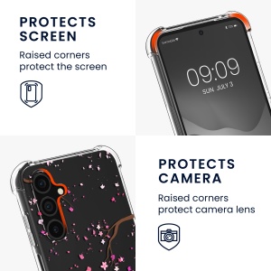 Husa Kwmobile cu jnur pentru Samsung Galaxy A15 5G, Multicolor, Silicon, KWM000021RK001C - Img 4