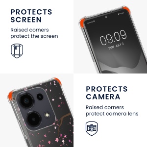Husa Kwmobile cu jnur pentru Xiaomi Redmi Note 13 Pro, Multicolor, Silicon, KWM000020OK001C - Img 4