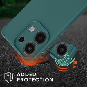 Husa Kwmobile cu jnur pentru Xiaomi Redmi Note 13, Verde, Silicon, KWM000020NE001C - Img 5