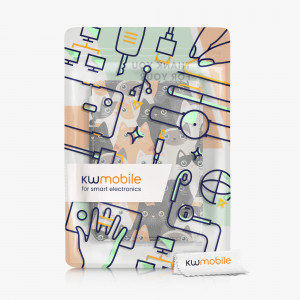 Husa kwmobile pentru Amazon Kindle (2022), Piele ecologica, Multicolor, 59989.12 - Img 6