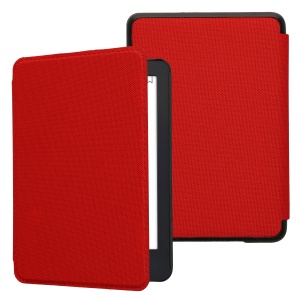 Husa Kwmobile pentru Amazon Kindle (2022), Rosu, Nylon, KWM000023RO002C - Img 2