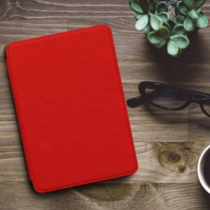 Husa Kwmobile pentru Amazon Kindle (2022), Rosu, Nylon, KWM000023RO002C - Img 6