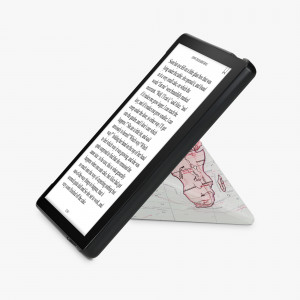 Husa kwmobile pentru Amazon Kindle Oasis 10, Piele ecologica, Multicolor, 59721.01 - Img 8