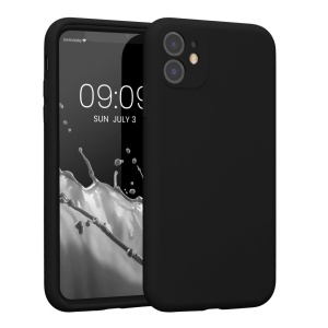 Husa Kwmobile pentru Apple iPhone 11, Negru, Silicon, 59349.01 - Img 1